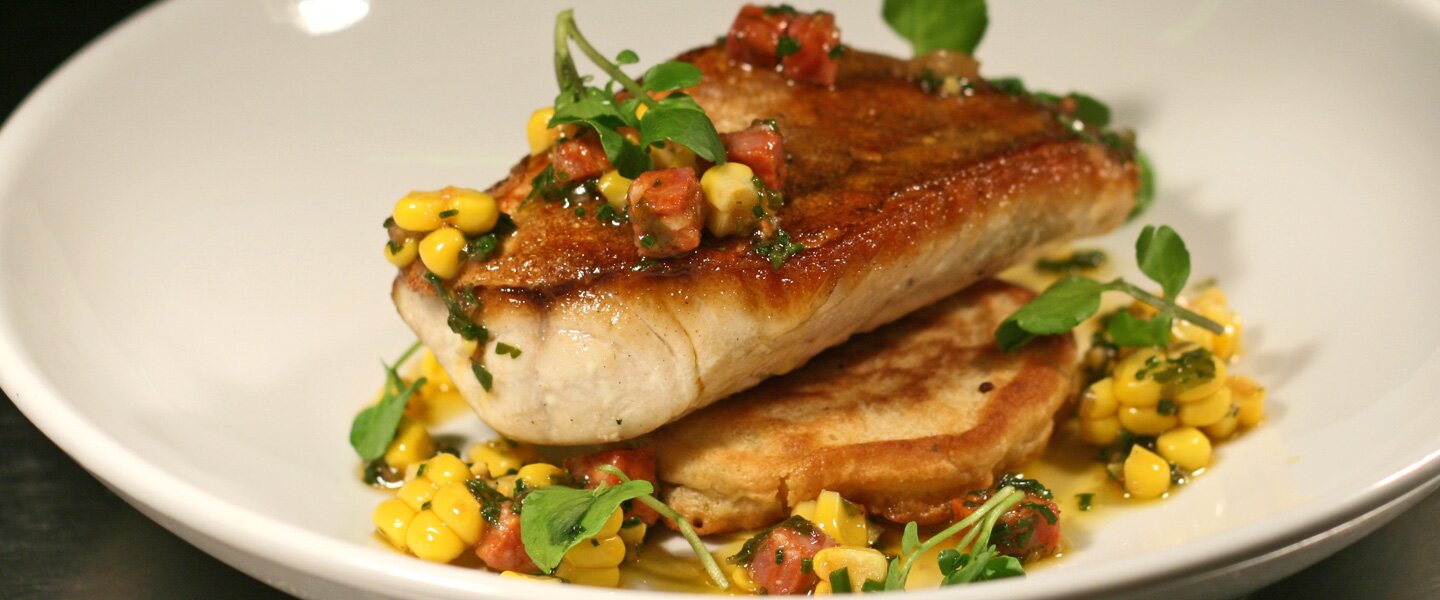 The Forester Food Banner - Cornish Gurnard Sweetcorn The Forester Food Banner - Cornish Gurnard Sweetcorn